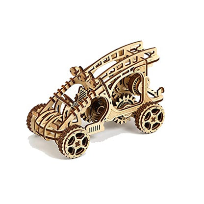3D Wooden Puzzles for Adults Vintage Dodgems Model Kits, 3D Wooden Car Model Kits to Build, DIY 3D Model Building Kits Desktop Toys for Adults/Teens Boys - style: Vehicle Model