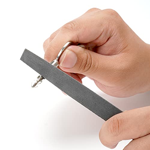 8" Half Round Medium Cut File, Double Cut Teeth, Made of High Carbon Steel, Half Round Hand File Without Handle, Suitable for Shaping Metal, Wood, etc. - color: Half Round File, size: 8 Inch