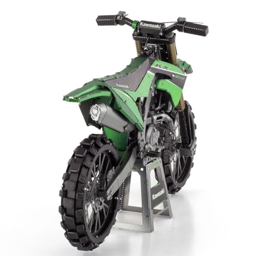 Metal Earth Premium Series Kawasaki KX450 Dirt Bike 3D Metal Model Kit Fascinations