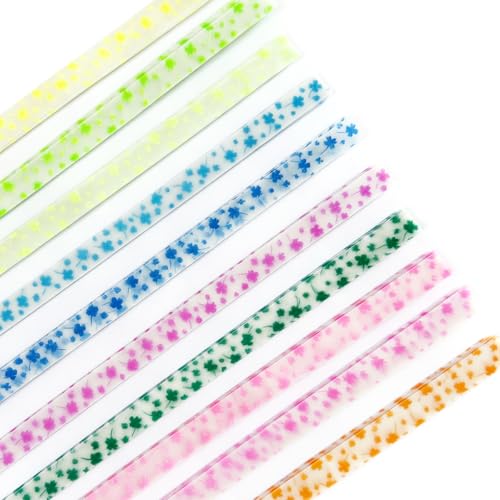 Jtnohx Luminous Origami Star Paper Strips Luminous Origami Four-leaf Clover - color: four-leaf clover