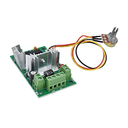 31ZY DC Brushed Motor, High Torque Low Noise High Speed PWM Control for DIY Robotics 12V 4000RPM with Speed Governor Metal Gear Pure Copper Coil 1 Pack - size: 12V4000RPM