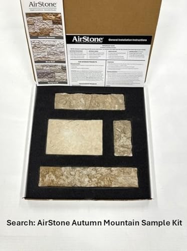 AirStone Primary Stones, Autumn Mountain Creek Color Blend, Mfgr Stone - color: Brown Tones, size: Primary