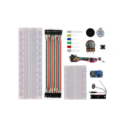 DIY Breadboard Starter Kit for Arduino, MT3608 Type-C Boost & Boards