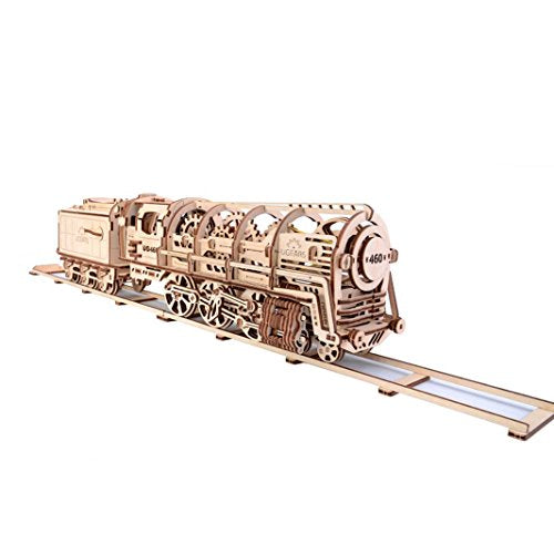 Ugears 3D Model Steam Locomotive