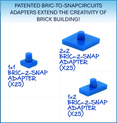 SNAP CIRCUITS BRIC Structures STEM Building & Electronics Kit, Ages 8+