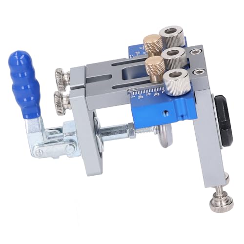 Self Centering Dowel Jig Kit for Woodworking Precision Dowel Hole Drilling Cabinet Making Applications Furniture Assembly Joinery Tool