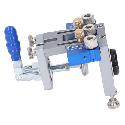 Self Centering Dowel Jig Kit for Woodworking Precision Dowel Hole Drilling Cabinet Making Applications Furniture Assembly Joinery Tool