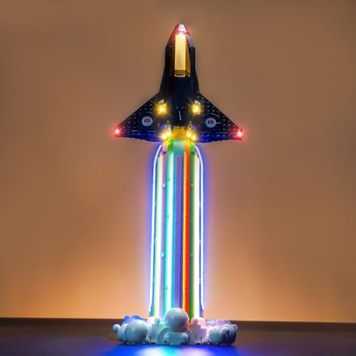 LED Lighting Compatible with Lego Over The Moon 10391, Light Kit Compatible with Lego 10391, Giving Light to Model, NOT Included The Model Set