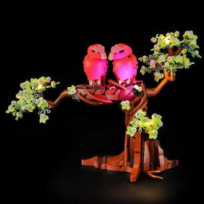 YEABRICKS LED Light for Lego-21365 LEGO Ideas Love Birds Building Blocks Model (Building Set NOT Included) - style: Only Light LEGO 21365 Love Birds