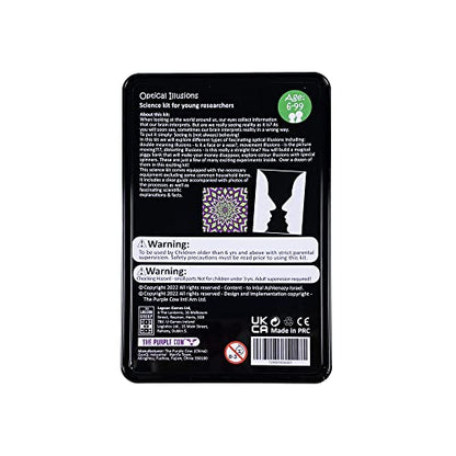 The Purple Cow Crazy Scientist Optical Illusions - Science Kits for Young Researchers. for Learning & Education - STEM Educational Games for Kids, Boys & Girls, with Instructions - style: Optical Illusions