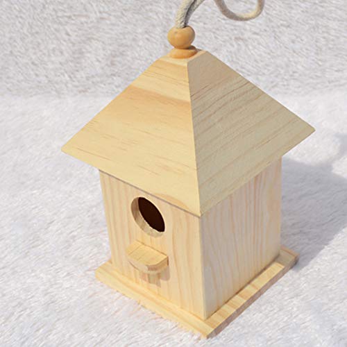 Wooden Birdhouse Creative Wooden Hanging Bird House