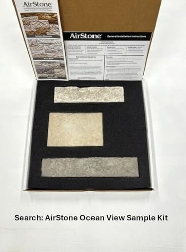 AirStone Primary Stones, Ocean View Color Blend - color: Brown, Gray, White Tones, size: Primary