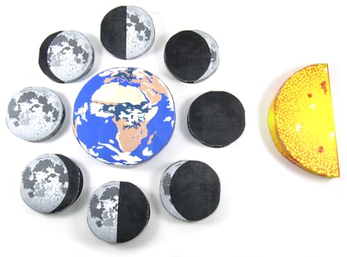 NewPath Phases of The Moon 3D Paper Model Making Kit - Individual Student Edition (17-7821)