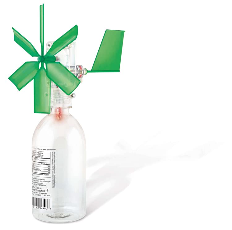 4M Toysmith, Green Science Windmill Generator Kit, DIY Science Kit With LED Lights, For Boys & Girls Ages 8+ (Packaging May Vary) - style: Windmill Generator Kit