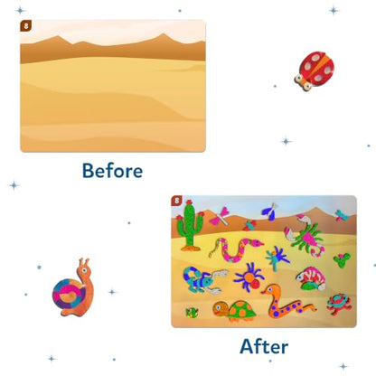 Skillmatics Foil Fun Bugs & Butterflies, Foil Art, Gift for Boys & Girls