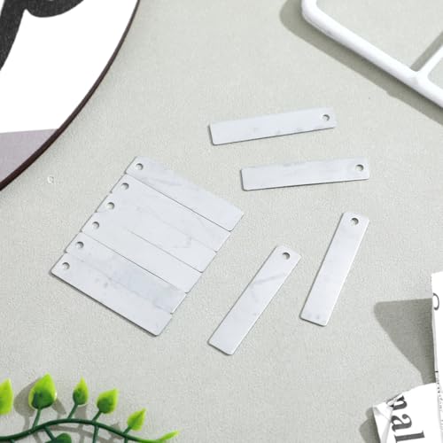 Homoyoyo Copper and Zinc Strips 10 Pairs Fruit Battery Experiment Supplies Electrodes for Science Projects Classroom Teaching Group Experiments Lab Electrochemistry Accessories 1.57 X 0.35 X 0.07 in