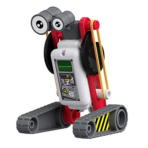 Thames & Kosmos ReBotz: Pogo – The Jammin’ Jumping Robot | Build a Wacky Motorized Robot! | Collect All 4 | Combine to Make New Robotic Creations | Great Stocking Stuffer, Easter Basket Goodie - style: Pogo - The Jammin' Jumping Robot