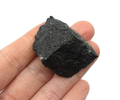Eisco Basalt Igneous Rock Specimen, Geologist Selected, Hand Processed, 1"