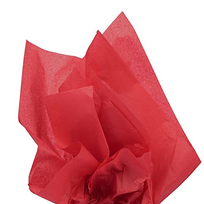 JAM PAPER Tissue Paper - Red - 10 Sheets/Pack - color: Red, size: 10 Count (Pack of 1)