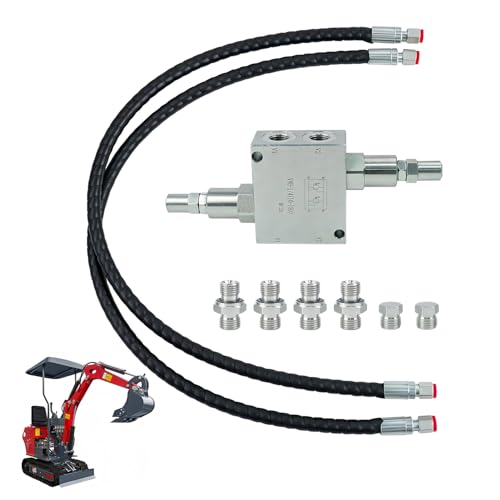 Mini Excavator Cushion Valve Kit, Hydraulic Swing Motor Buffer Valves
