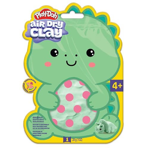 Play-Doh Scented Air Dry Clay, 3-Pack Spring Bundle, Includes 1 Green Watermelon, 1 Blue Cotton Candy, 1 Pink Bubblegum - color: Spring