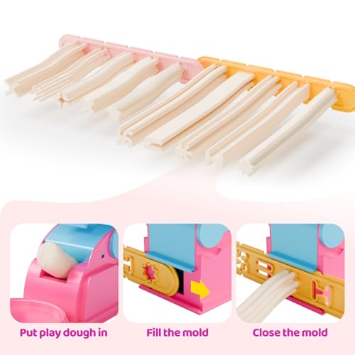 Dough Tools for Kids, 46Pcs Dough Toys Sets Playdough Accessories