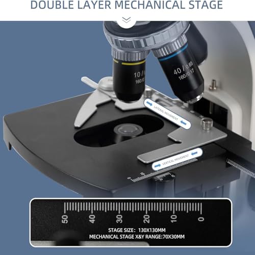 SWIFT SW380T Trinocular Compound Microscope with 5MP Camera - color: SW380T w/ 5.1 MP Camera