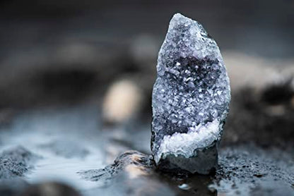 12.5 to 15 Lb Amethyst Crystal Geode From Uruguay – Natural Large Amethyst Cluster Rock – Crystals and Healing Stones - style: 12,5 lb to 15 lb