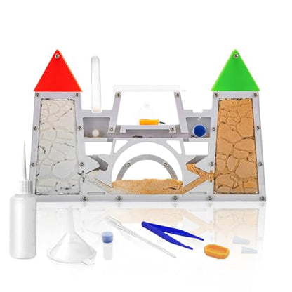 Ant Farm Kit for Kids, Sand Ant Habitat Terrarium, Ant Colony Observation