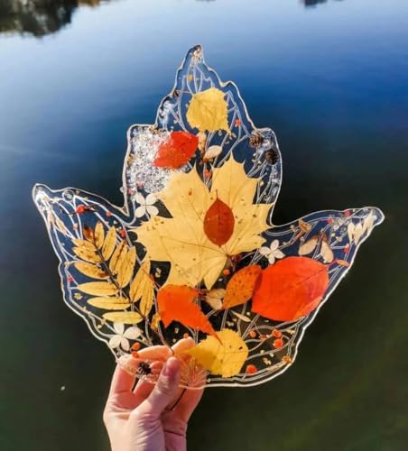 301Pcs Multi-Style Dried Pressed Flowers & Leaves (10 Packs) - Pressed Flower for Crafts, Resin, Nail Art, Candle, Soap, Scrapbooking & Frame Decor