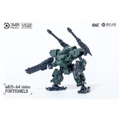 Sheik Mainland 1/60 MUS A4 Fortishield Green Model Kit 3PCS - color: Fortishield Green