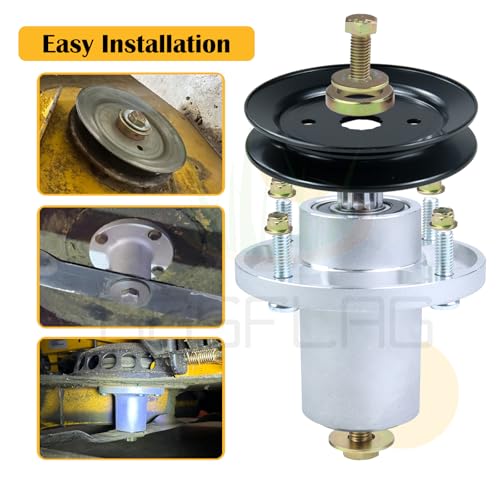 3PK 601804 Spindle Assembly with 604665 Spindle Pulley 602078 Belt - size: 3x601804E