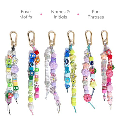 BaubleBar Ultimate DIY Bag Charm Kit | Oprah’s Favorite Things | Great for a Gift, Party, or Family Activity | Keychain Jewelry Making Kit with Beads | DIY Customizable Crafts for All Ages - style: Bag Charm Kit