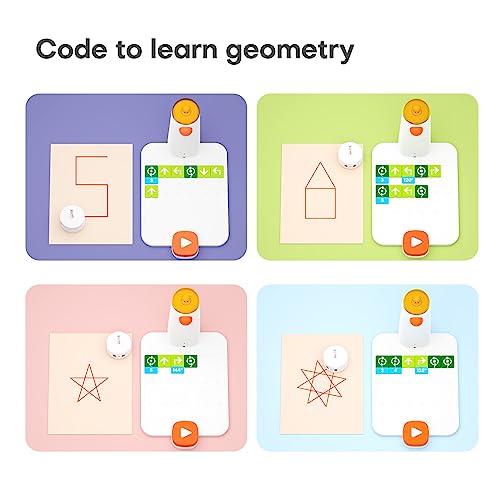 Coding Robot Set for Kids 4+, Screen-Free STEM Programming Toy