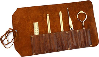 Proportional Divider Set of 5, Full Brass 8" Navigation Dividers