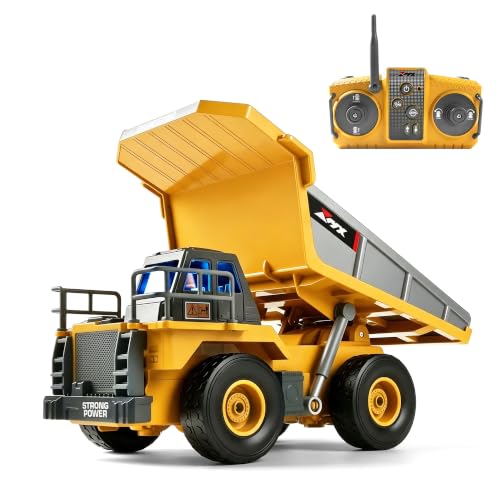 BRRRRT RC Dump Truck for Kids 4+ - color: Rc Dump Truck