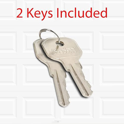 Universal Garage Door Emergency Release Lock Cable, Garage Door Opener Quick Release Lock Disconnect Key Lock