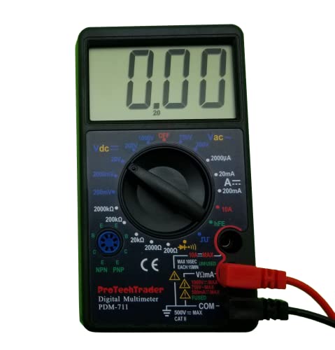 10-Piece Electronics Kit with 30W Soldering Iron and Digital Multimeter