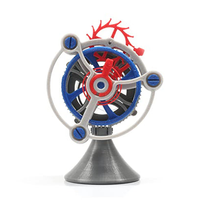 MagicTech 3D Printing Flywheel Model Material DIY Handicraft Mechanical Clock Imitation Toy JY08 - size: 2.7 x 1.8 x 3.9 Inch