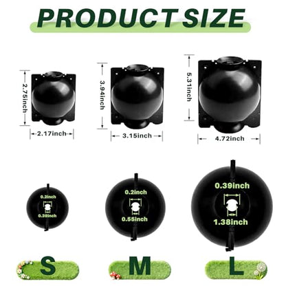 12 PCS Medium Air Layering Propagation Kit Plant Root Device with Zip Ties - size: Medium