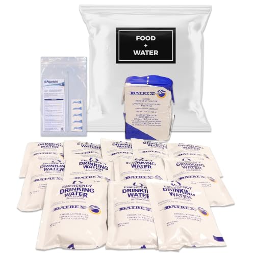 2 Person 72 Hour Essential Survival Kit - Food, Water, First Aid, Tools