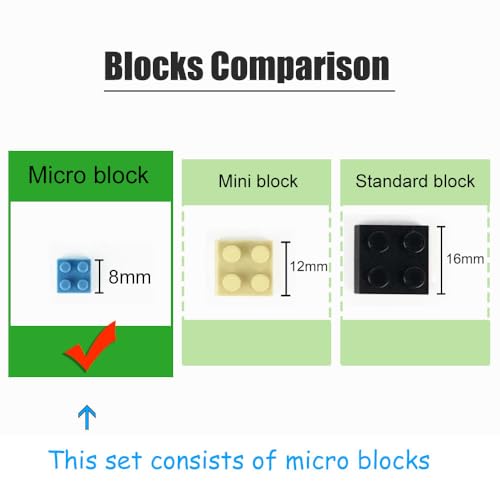 Moon Palace Micro Brick Building Set (3661 Pieces) – Famous Chinese Fable Architecture Model Educational Toy Gift for Kids and Adults - color: Moon Palace