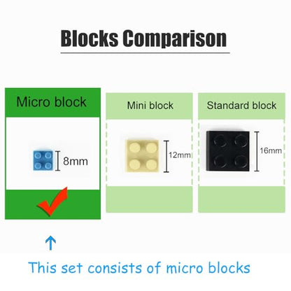 Moon Palace Micro Brick Building Set (3661 Pieces) – Famous Chinese Fable Architecture Model Educational Toy Gift for Kids and Adults - color: Moon Palace