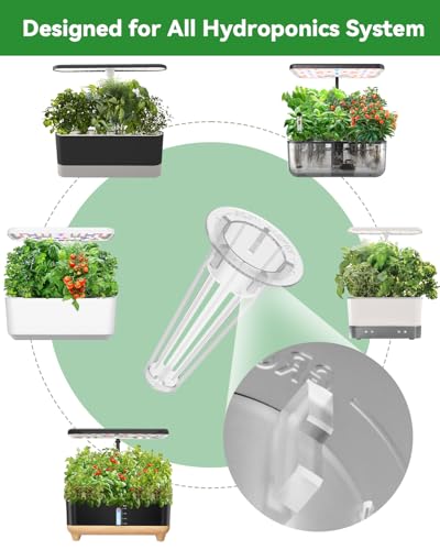 LYKOCLEAN Herb Seed Pod Kit Compatible with AeroGarden Hydroponics Growing System, Complete Indoor Gardening Supply (Vibrant Flower, 8-pods) - color: Vibrant Flower, size: 8-pods