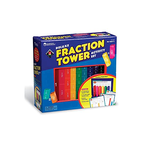 Learning Resources Deluxe Fraction Tower Activity Set