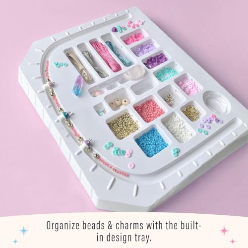 Bright Stripes Wish*Craft Mystical Jewelry Studio DIY Bracelet Kit, Ages 8+ - style: Mystical Jewelry Studio