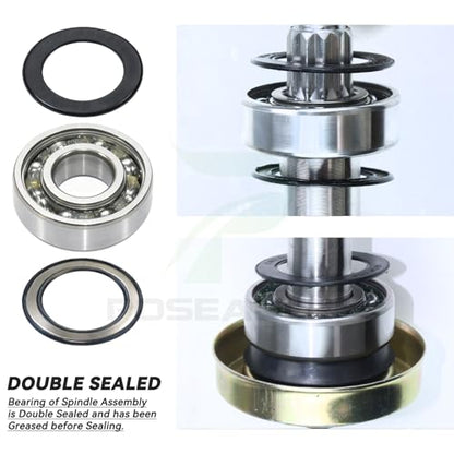 3 Pack 604214 Spindle Assembly for Hustler Raptor 52 inch Spindles - size: A13 3x604214 Spindle Kit