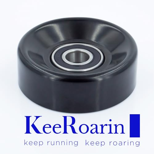 Air Conditioning Drive Belt Idler Pulley, 89006, 15-20676, 19190145 Pulley Compatible with Select Ford, Chevrolet, GMC, Ram, etc. Idler Pulley Replacement by KeeRoarin - size: 19190145 - AC Pully