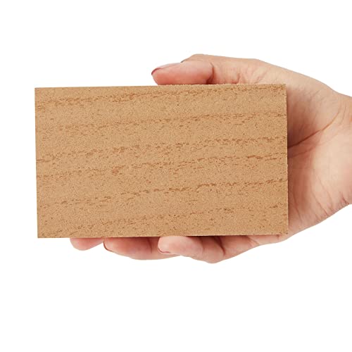 Bright Creations Unfinished MDF Wood Board - 5 x 3 x 1 in, Pack of 4 - Smooth Surface for Paint & Stain - Wood Pieces for Crafts - size: Rect. 5x3x1in