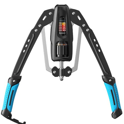 Merach Twister Arm Trainer, 22-440lb Hydraulic Power Forearm Strengthener - color: Blue